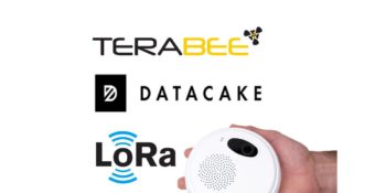 Terabee Sensors Modules People Counting L-XL LoRa showcased on Datacake IoT platform at The Things Conference