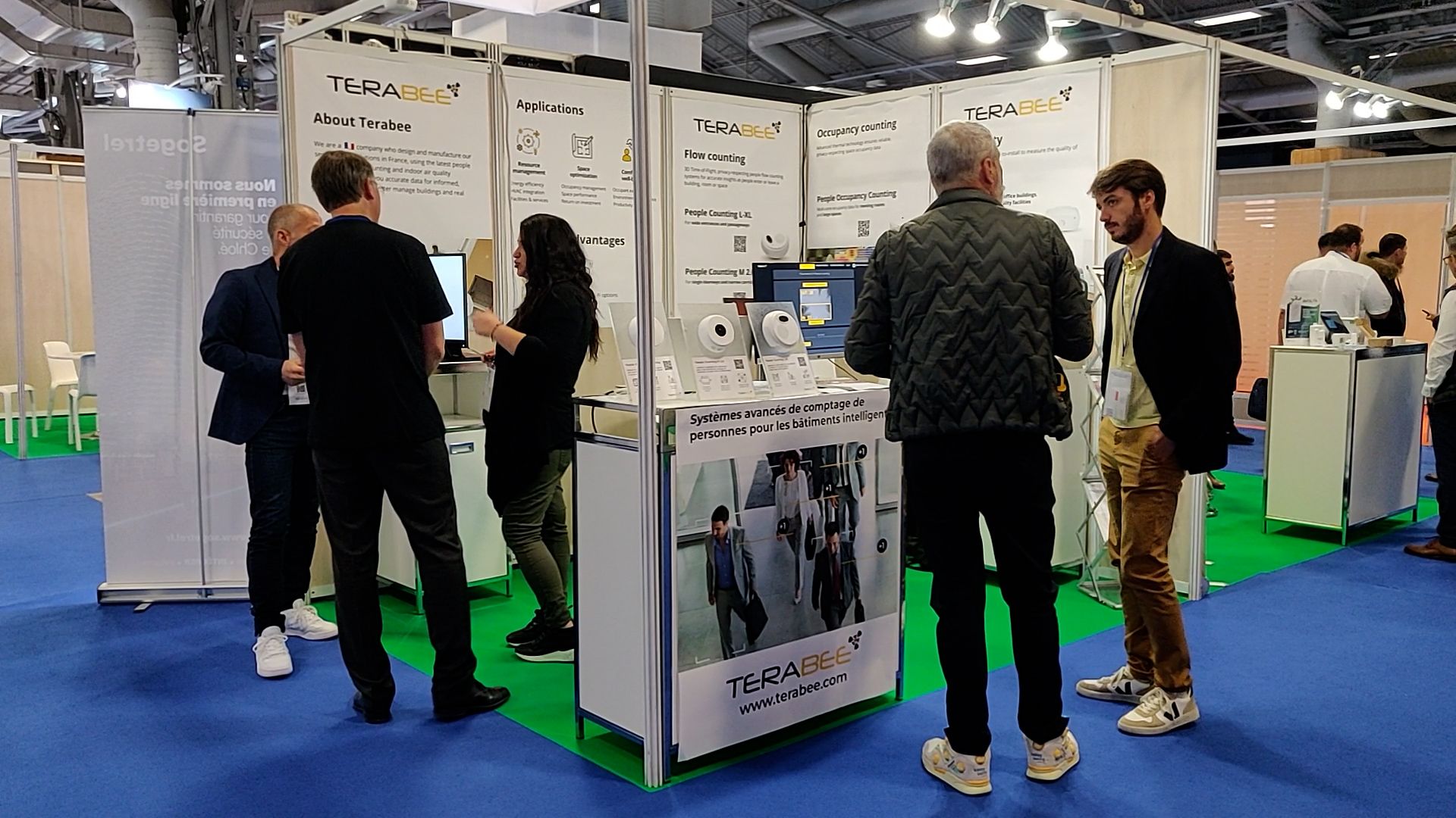 We’re delighted to meet you: Terabee on the road